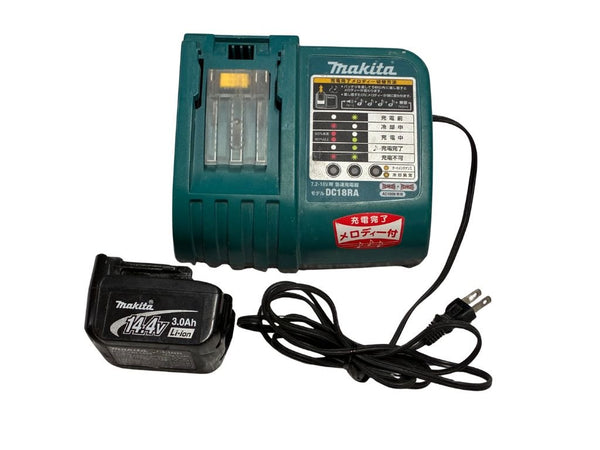 ☆中古品☆makita マキタ 14.4V 充電式インパクトドライバー TD131D バッテリ1個(14V 3.0Ah)充電器付き コードレス 締め付け133231 - 9