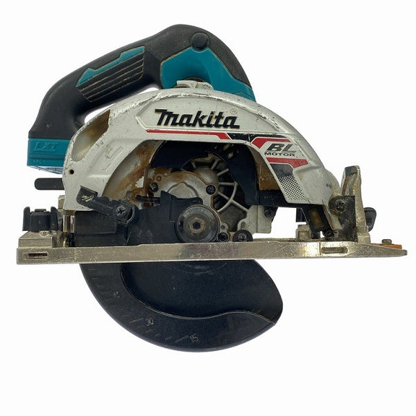 ☆比較的綺麗です☆makita マキタ 18V 165mm 充電式マルノコ HS631D 青/ブルー 本体のみ 電動工具 切断機127967 - 7