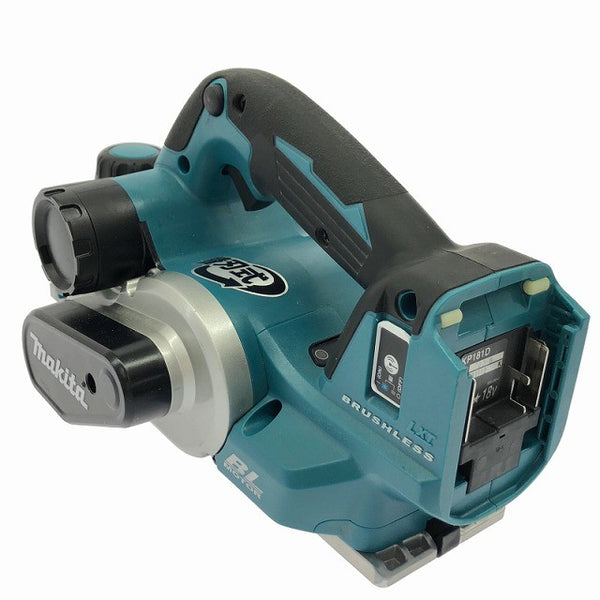☆美品☆makita マキタ 18V 82mm 充電式カンナ KP181DZ 本体+付属品 コードレス 電気カンナ 電動かんな 研削 木材加工129096 - 5
