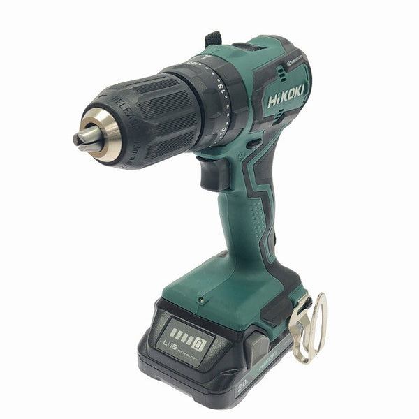 ☆比較的綺麗 中古品☆HiKOKI ハイコーキ 18V 13mm コードレス振動ドライバドリル DV18DD オマケ付き♪ 充電式ドライバドリル138085 - 2