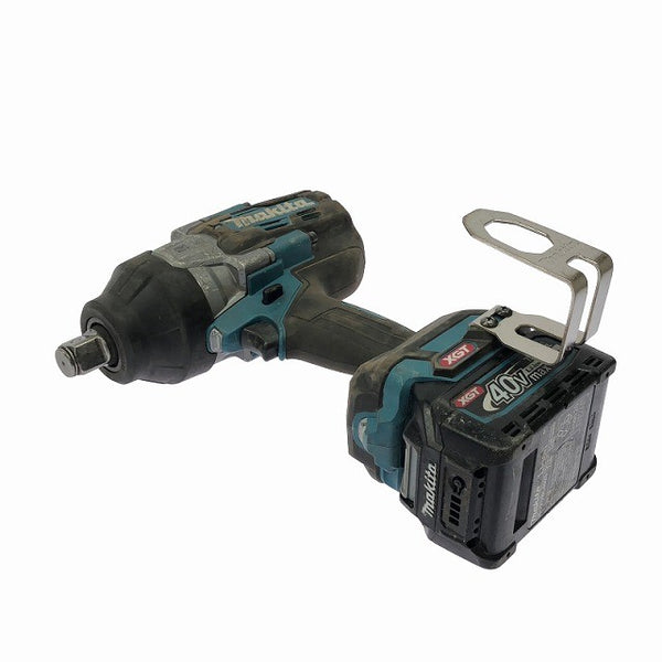 ☆中古品☆makita マキタ 40Vmax 充電式インパクトレンチ TW001GRDX バッテリ2個(2.5Ah) 充電器 ケース付 コードレス バッテリー式130706 - 4
