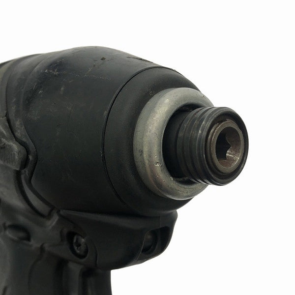 ☆中古品☆HITACHI 日立工機 100V インパクトドライバー WH12VE(SCB) 黒/ブラック ケース付 コード式 電動工具109241 - 9