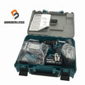 ☆未使用品☆ makita マキタ 18V 充電式震動ドライバドリル HP487DRGX バッテリ2個(18V 6.0Ah) 充電器 ケース付き130639 - 1