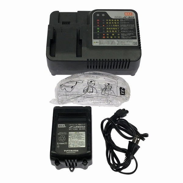 ☆比較的綺麗☆MAX マックス 18V 充電式フィニッシュネイラ TJ-35FN1-BC/50A バッテリ1個(5.0Ah) 充電器 ケース付 仕上釘打機130997 - 10