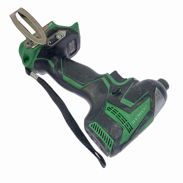 ☆中古品☆HITACHI 日立工機 14.4V コードレスインパクトドライバー WH14DDL 緑 充電器(UC18YSL2)付 充電式 バッテリー式 - 4