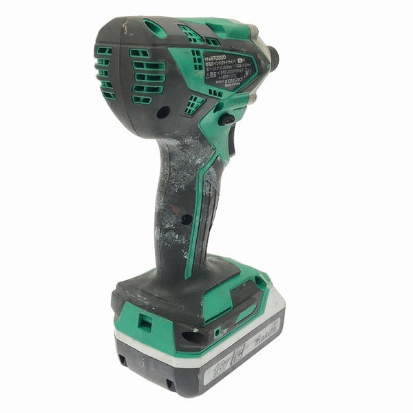 ☆中古品☆makita マキタ 18V 充電式インパクトドライバー MTD002DSX バッテリ2個(1.5Ah) 充電器 ケース付 コードレス DIY/日曜大工 - 6
