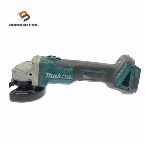 ☆中古品☆makita マキタ 18V 充電式ディスクグラインダー GA404DN 本体のみ コードレス ディスクサンダー 切断機118295