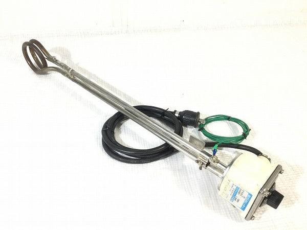 ☆中古品☆八光電機 投げ込みヒーター BCS1115 アース 温度調整付き 水加熱用 コード式 電動工具130239 - 5