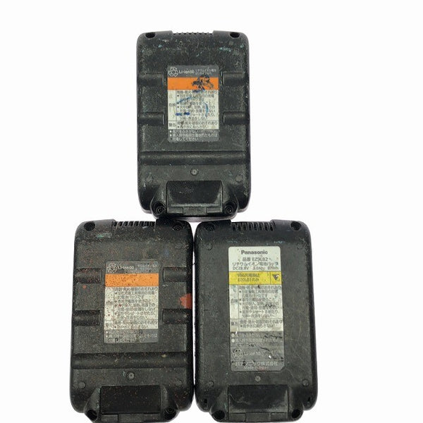 ☆中古品 2個☆Panasonic パナソニック 28.8V 充電ハンマードリル EZ7880×2個 バッテリ(28.8V3.0Ah)×6個132715 - 9