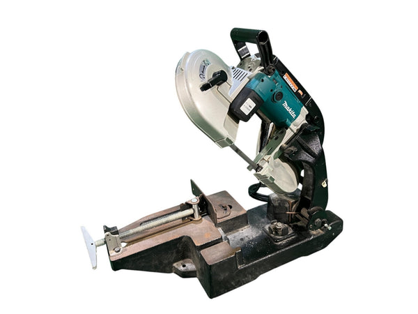☆比較的綺麗☆makita マキタ 100V ポータブルバンドソー 2107FW スタンド付 コード式 帯鋸切断機 鉄工用 パイプ切断機133834 - 6