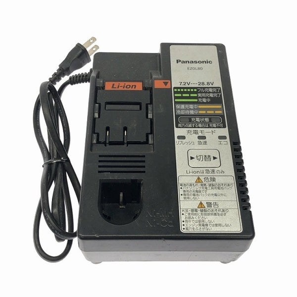 ☆中古品セット☆Panasonic パナソニック 14.4V 純正リチウムイオンバッテリー EZ9L41(3.1Ah)+スライド式急速充電器 EZ0L80119215 - 10