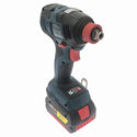☆比較的綺麗☆BOSCH ボッシュ 18V コードレスインパクトドライバー/レンチ GDX18V-200C バッテリ2個(5.0Ah 2.0Ah) 充電器 ケース付135765 - 3