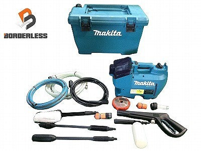 ☆美品☆makita マキタ 18V×2=36V 充電式高圧洗浄機 MHW080DZK 本体＋付属品＋ケース付 コードレス 電動 洗車115841 - 1