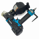 ☆中古品☆ makita マキタ 高圧 50mm エア釘打 AN534H 青/ブルー ロール釘打機 ロール釘打ち機 コイルネイラ エア工具 エアツール129710 - 4