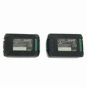 ☆中古品☆ HIKOKI ハイコーキ 36V 40mm コードレスハンマドリル DH36DSA 本体+バッテリー2個(4.0Ah)充電器+ケース114832 - 9