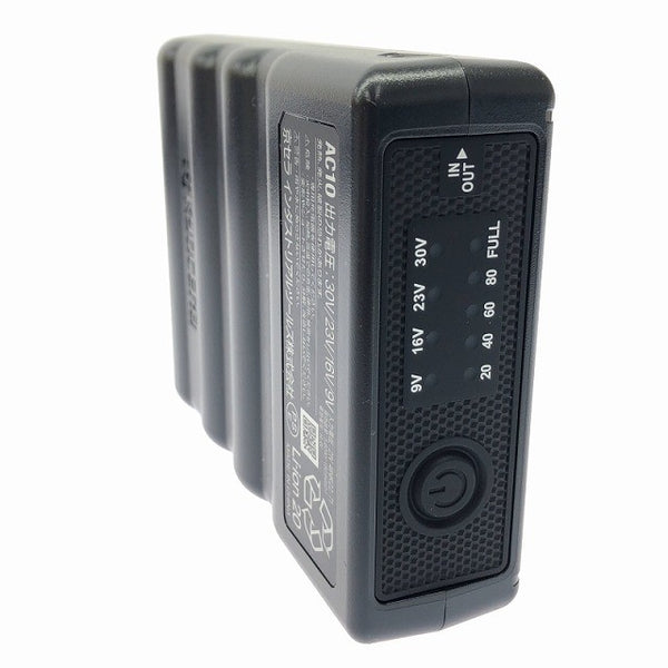 ☆未使用品セット☆BURTLE バートル 30V エアークラフト専用バッテリー AC10(マーリン) ファンユニット AC10-2(オーシャンブルー)130699 - 5