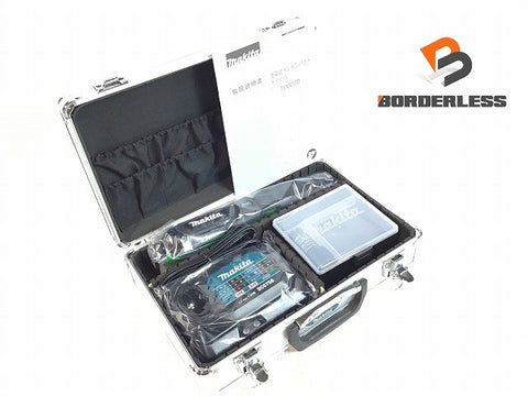 ☆未使用品☆ makita マキタ 7.2V 充電式ペンインパクトドライバ TD022DSHXB 黒/ブラック バッテリー2個(7.2V 1.5Ah)充電器 ケース付117152 - 0