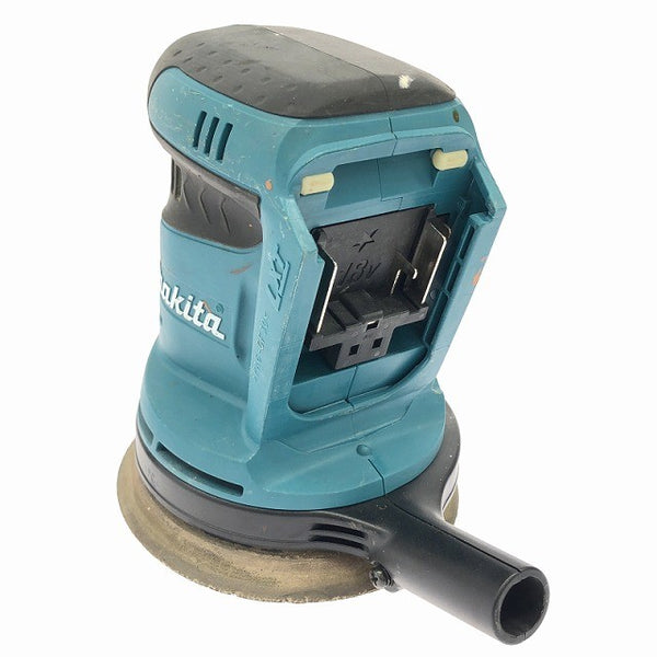 ☆中古品☆makita マキタ 18V 125mm 充電式ランダムオービットサンダー BO180D バッテリ1個(18V 6.0Ah) コードレス オービタル 電動工具135288 - 5