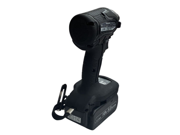 ☆美品☆ Panasonic パナソニック 14.4V/18V 充電インパクトドライバー EZ76A1LJ2G-B バッテリー2個 18V 5.0Ah 充電器 ケース付132413 - 5