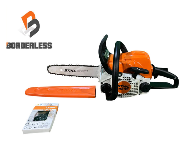 ☆比較的綺麗 替刃付き☆STIHL スチール エンジンチェンソー MS170 エンジン式 チェーンソー 造園 伐採130577 - 1