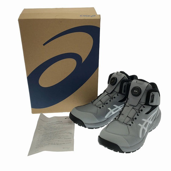 ☆未使用品☆ASICS アシックス プロスニーカー WINJOB CP314 BOA 1273A124-020 WIDE グラベル/白 28.0cm 安全靴 作業靴129192 - 3