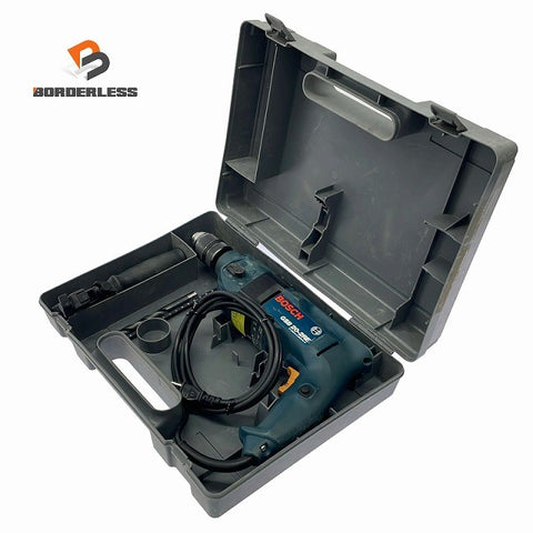 ☆中古品※コメント必読☆BOSCH ボッシュ 100V 振動ドリル GSB20-2RE ビット1本 ケース付き DIY 大工道具 穴あけ 電動工具126238
