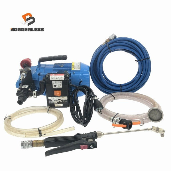 ☆比較的綺麗☆丸山製作所 100V エアコン洗太郎プロ MSW029M-AC ホース＋ガン＋ケース付 エアコン洗浄機115218 - 1