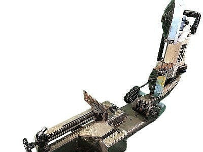 ☆中古品☆HITACHI 日立工機 100V 120mm ロータリーバンドソー CB12VA2 ライト付き 帯鋸切断機 鉄工 金属加工 116052116052 - 6