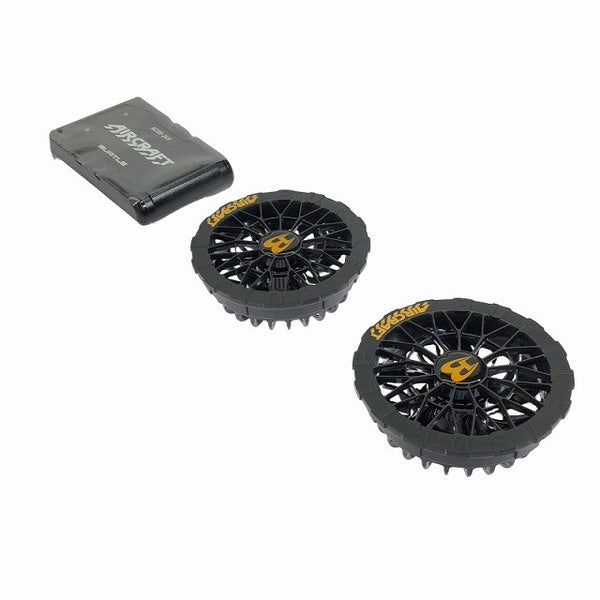 ☆未使用品セット☆BURTLE バートル エアークラフト リチウムイオンバッテリー AC09 ファンユニット AC09-1 暑さ対策131241 - 5