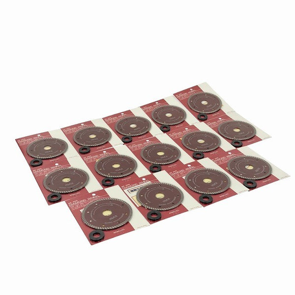 ☆未使用品14枚セット☆LIXIL リクシル ダイヤモンドホイール DW-105F 105mm タイル用 硬質/厚物用 ダイヤモンドカッター 研削 替刃 - 3
