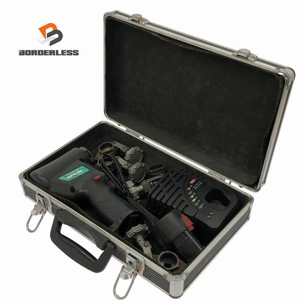 ☆中古品☆ REX レッキス工業 10.8V コードレスフレア RF20S バッテリー1個(1.5Ah)充電器+パーツ+ケース136669 - 1