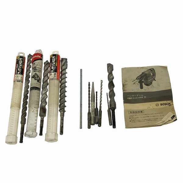 ☆中古品☆ BOSCH ボッシュ 100V ハンマードリル GBH3-28DRE 本体+パーツ+ケース SDSプラス 穴あけ 穿孔 破砕 粉砕129621 - 10