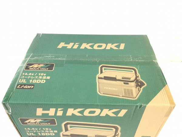 ☆未使用品☆HiKOKI ハイコーキ 14.4V/18V 10.5L コードレス保冷温庫 UL18DD(XMBZ) サンドベージュ バッテリー1個付136925 - 8