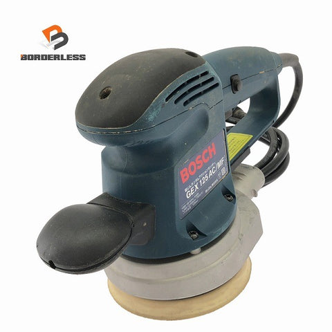☆中古品☆BOSCH ボッシュ 集じんランダムアクションサンダー GEX125AC/MF 電動工具 研磨 研削 日曜大工133637