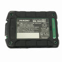 ☆未使用品☆ HiKOKI ハイコーキ 36V コードレスインパクトドライバ WH36DD XHBSZ 黒 バッテリー1個(BSL36A18BX) 充電器付き119048 - 10