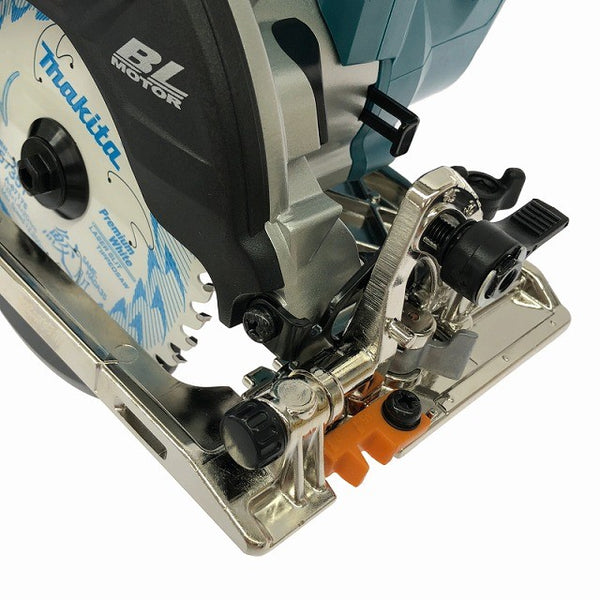 ☆未使用品☆makita マキタ 18V 125mm 充電式マルノコ HS475DRGX バッテリー2個(6.0Ah) 充電器 ケース付 無線連動対応 コードレス132220 - 7