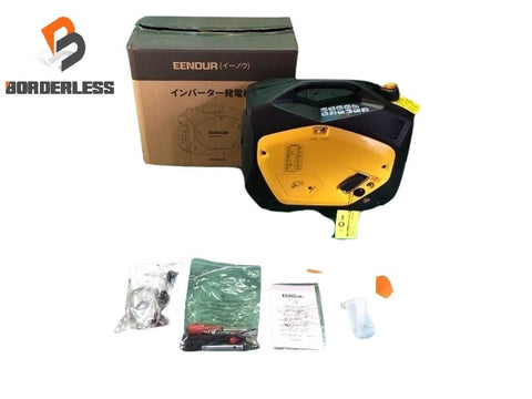 ☆未使用保管開封品☆EENOUR イーノウ インバーター発電機 GS2200iD-B カセットボンベ ガソリン 2WAY仕様