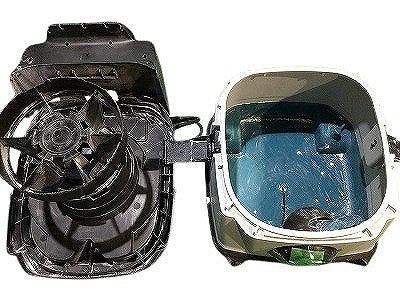 ☆中古品☆ makita マキタ 18V+18V 100V 乾式両用業務用ハイブリッド集じん機 VC860 本体+ホース バッテリー別売 電動工具 集塵機113837 - 8