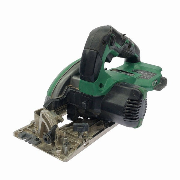 ☆中古品☆HiKOKI ハイコーキ 36V 147mm コードレス丸のこ C3605DC 本体＋ケース付 充電式 バッテリー式 マルノコ 丸ノコ 丸鋸122919 - 6