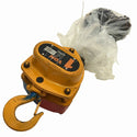 ☆中古品2個セット☆KITO キトー チェーンブロック M3形 CB010 荷重1.0ton/1ton 揚程2.5m 手動式 チェンブロック 吊り具 荷揚げ137277 - 4