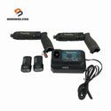 ☆中古品☆makita マキタ 7.2V 充電式ペンインパクトドライバー TD022D 黒/ブラック 本体2個+バッテリ2個(1.5Ah) 充電器付130416 - 1