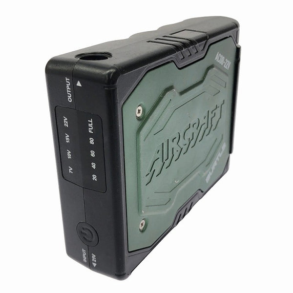 ☆中古品☆BURTLE バートル 空調作業服用バッテリー AC08-22V×2個 充電ケーブル×1個 ※ファンなし 暑さ対策 熱中症対策132337 - 2