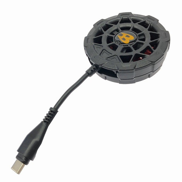 ☆中古美品☆BURTLE バートル 20V アイスクラフト 氷冷ペルチェベスト セット IC101S ベスト バッテリー ファン付 フリーサイズ133361 - 8