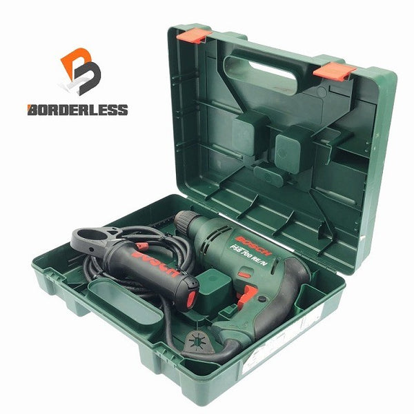 ☆中古品☆BOSCH ボッシュ 100V キーレス振動ドリル PSB700RE/N 日曜大工 DIY 電動工具 穴あけ 加工 - 1