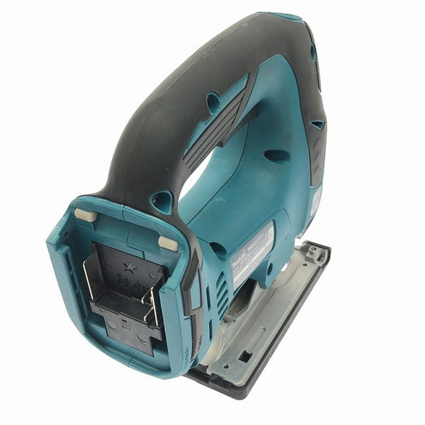 ☆比較的綺麗☆makita マキタ 14.4V 充電式ジグソー JV142D バッテリ2個(3.0Ah) 充電器 ケース付 電気のこぎり 電動ノコギリ137146 - 6