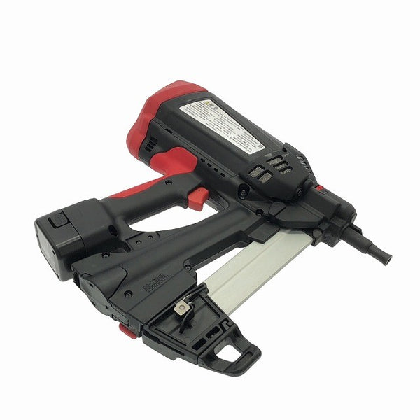 ☆極美品☆ MAX マックス 6V 充電式ガスネイラ GS-738C2 バッテリー2個(1.5Ah)充電器+パーツ+ケース 鋲打/釘/ピン120929 - 5