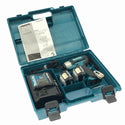 ☆美品☆makita マキタ 10.8V 充電式インパクトドライバー TD110DSHX バッテリ2個(1.5Ah) 充電器 ケース付 コードレス バッテリー式129527 - 2
