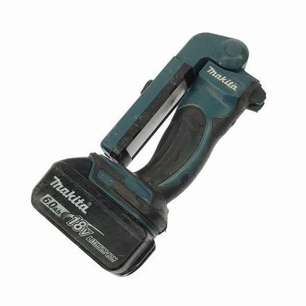 ☆中古品☆makita マキタ 14.4V/18V 充電式LEDワークライト ML801 バッテリ1個(18V6.0Ah)付 コードレス 作業ライト 投光器125850 - 2