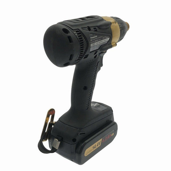 ☆極美品☆Panasonic パナソニック 14.4V 充電インパクトドライバー EZ7548LS2ST1 金色 バッテリ2個(14.4V 4.2Ah) 充電器 ケース付 - 6