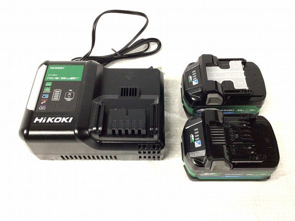 ☆未使用品☆HiKOKI ハイコーキ 36V コードレスインパクトレンチ WR36DD(2XPSZ) バッテリ2個(2.5Ah) 充電器 ケース付 充電式130063 - 10